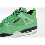 Pkgod Air Jordan 4 Retro Emerald Green Black