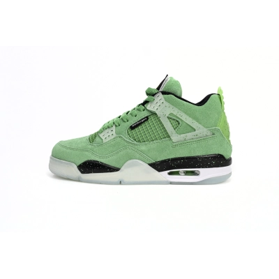 Pkgod Air Jordan 4 Retro Emerald Green Black 01