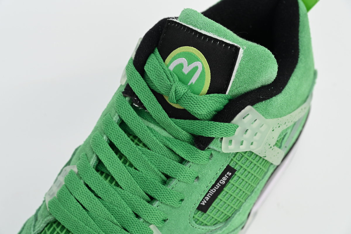     Air Jordan 4 Retro Emerald Green Black