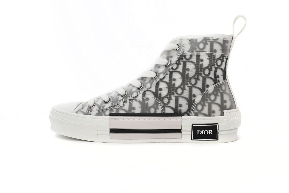 Pkgod Perfect Kicks Sneaker Dior B23 High Top Logo Oblique