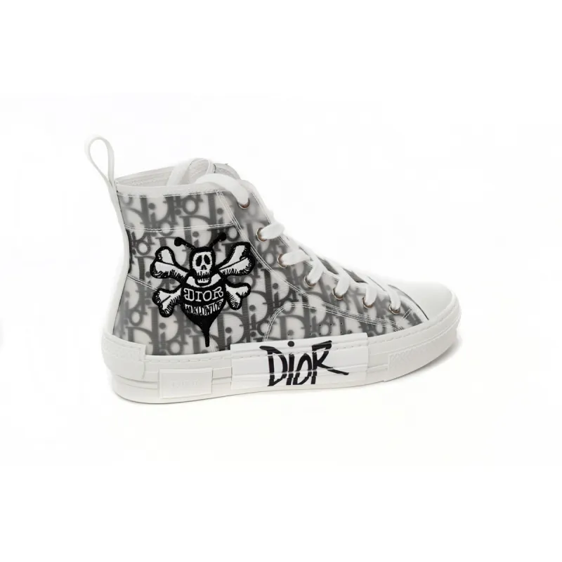 Zafa Wear Dior And Shawn B23 High Top Bee Embroidery