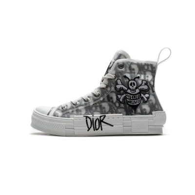 Dior And Shawn B23 High Top Bee Embroidery 02