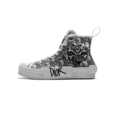 Dior And Shawn B23 High Top Bee Embroidery 02
