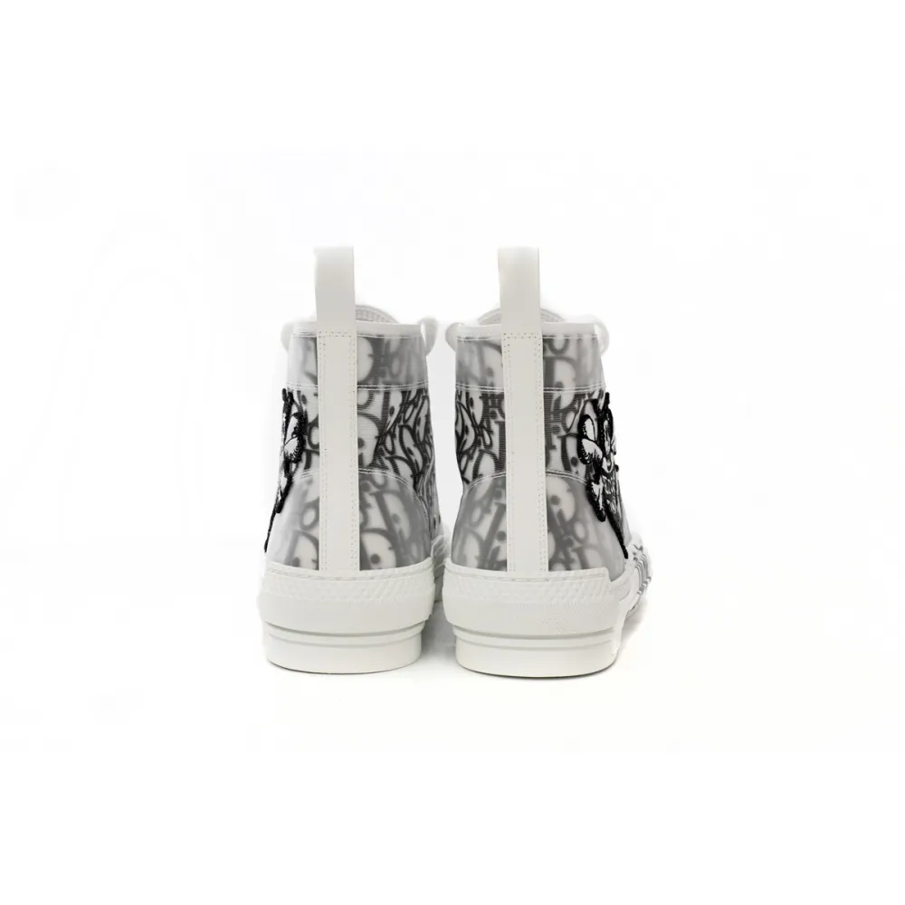 Zafa Wear Dior And Shawn B23 High Top Bee Embroidery