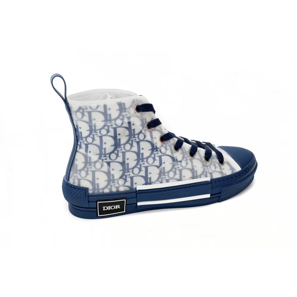 Dior B23 High Top Blue Oblique