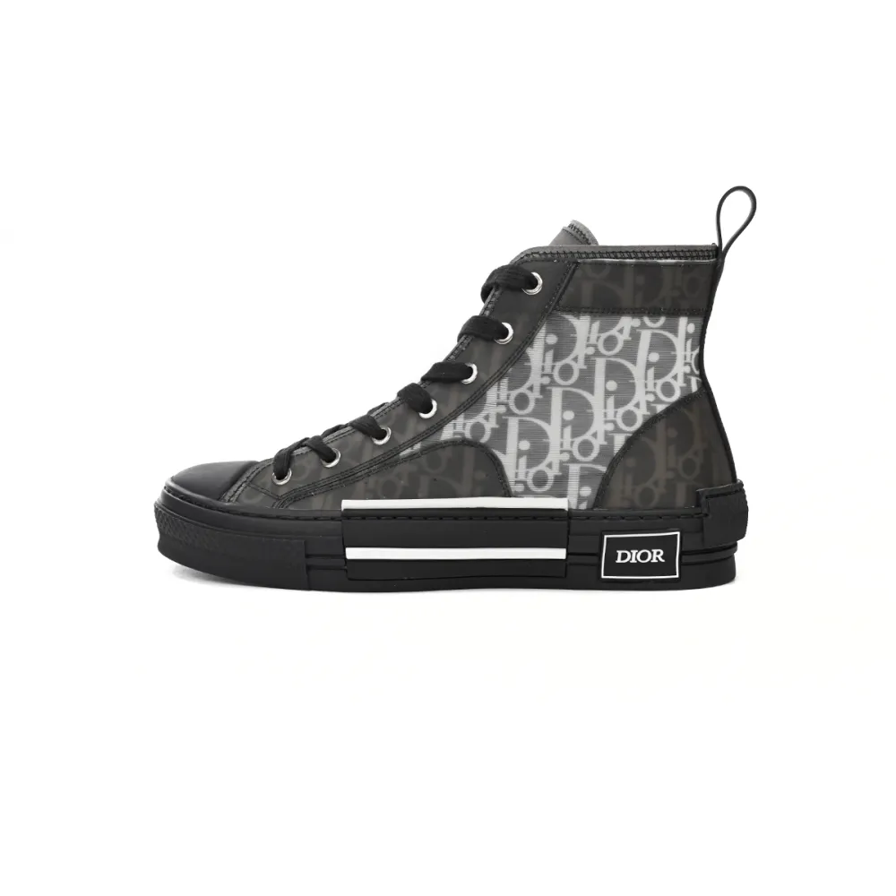 Zafa Wear Dior B23 High Top Canvas Oblique Black