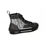 Dior B23 High Top Canvas Oblique Black