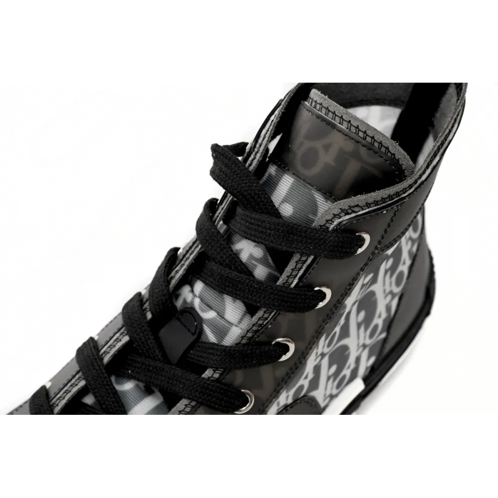 Zafa Wear Dior B23 High Top Canvas Oblique Black