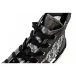 Dior B23 High Top Canvas Oblique Black