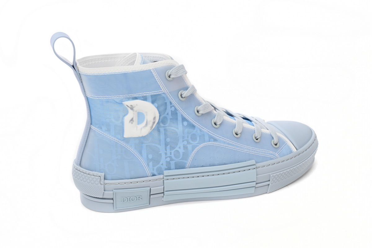 Dior B23 High Top Daniel Arsham Light Blue