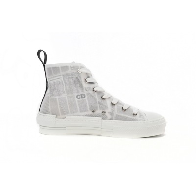 Dior B23 High Top Daniel Arsham Newspaper 02