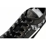 Dior B23 Low Top Canvas Oblique Black