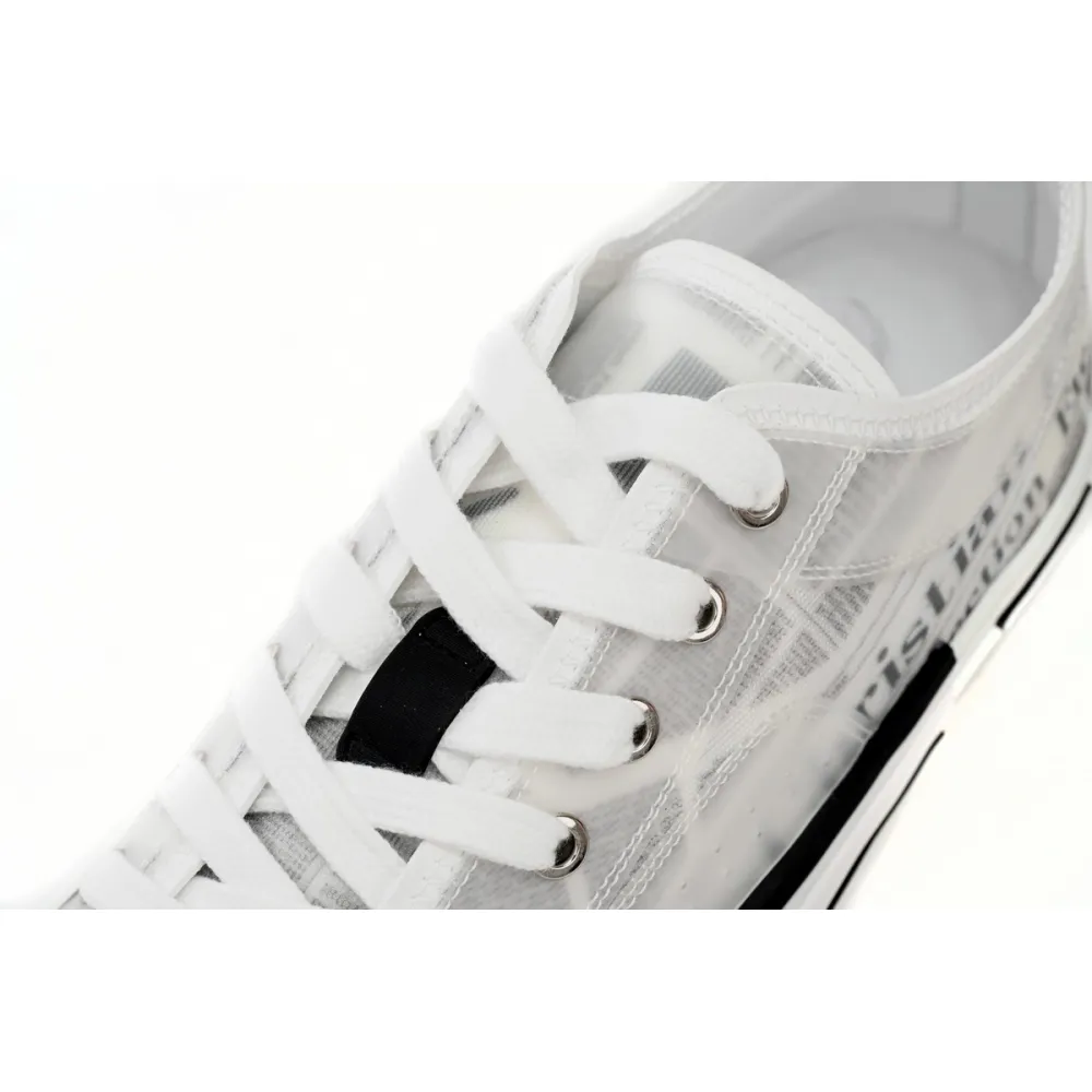 Dior B23 Low Top Daniel Asham Newspaper