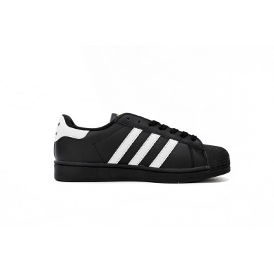 Pkgod adidas Superstar Core Black Cloud White Gold 02