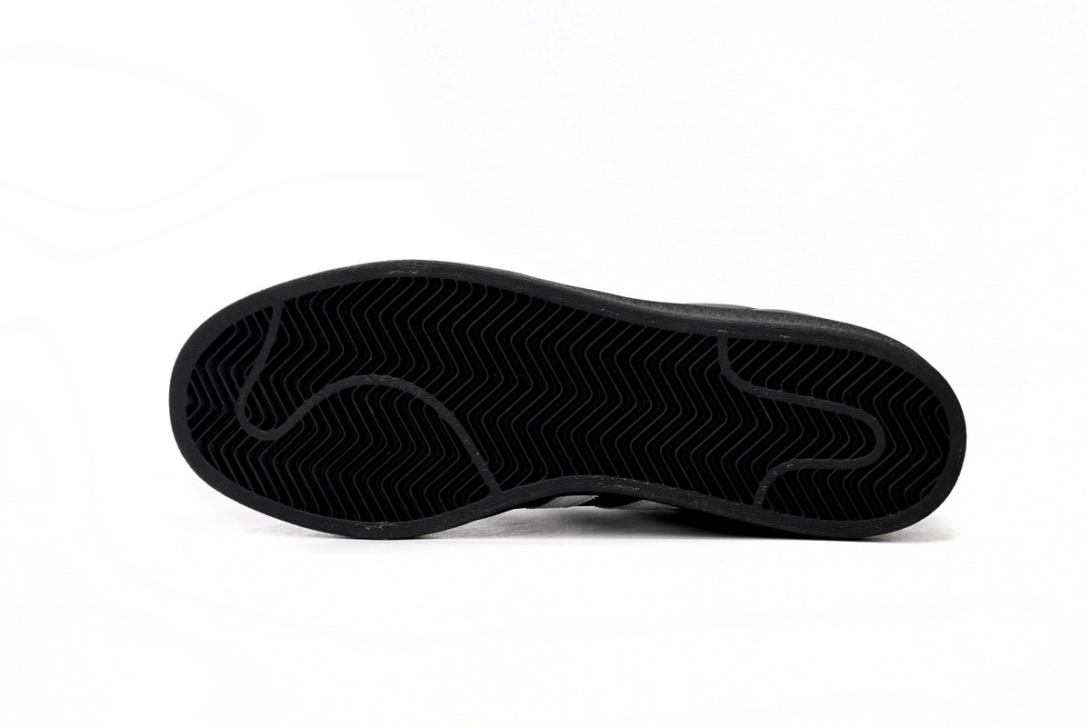 Pkgod adidas Superstar Core Black Cloud White Gold