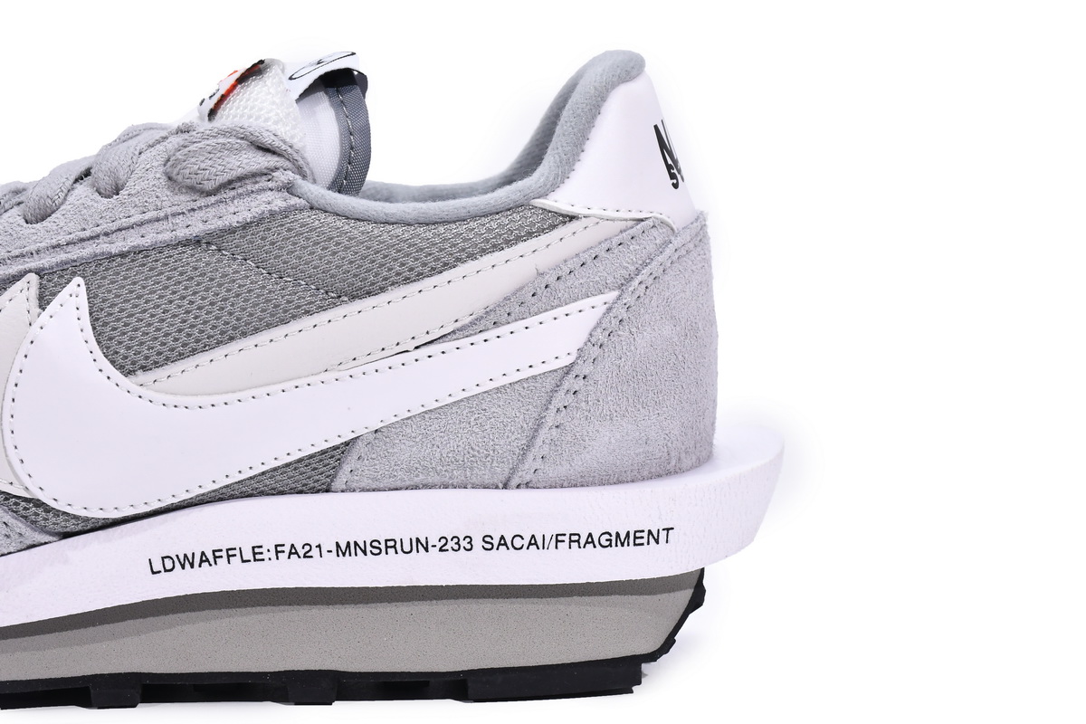 Pkgod Nike LD Waffle SF sacai Fragment Grey