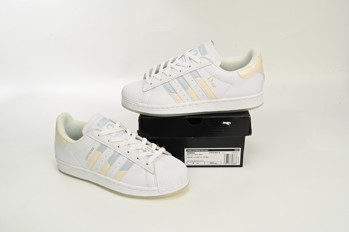 Pkgod adidas Superstar ADV Dime Cloud White