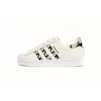 Pkgod adidas Superstar Shoes White Co Branded Black And White 01
