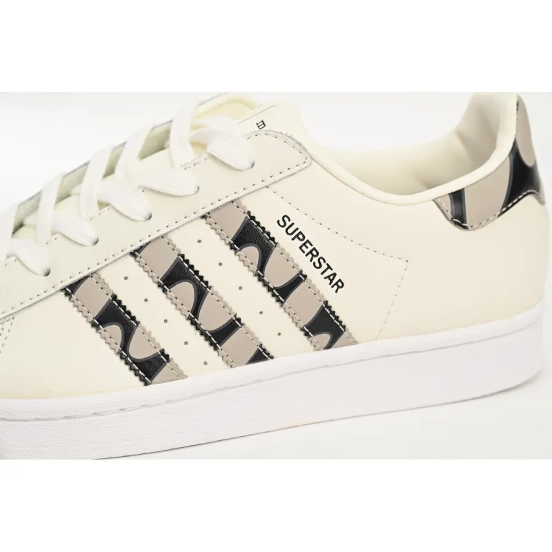 Pkgod adidas Superstar Shoes White Co Branded Black And White