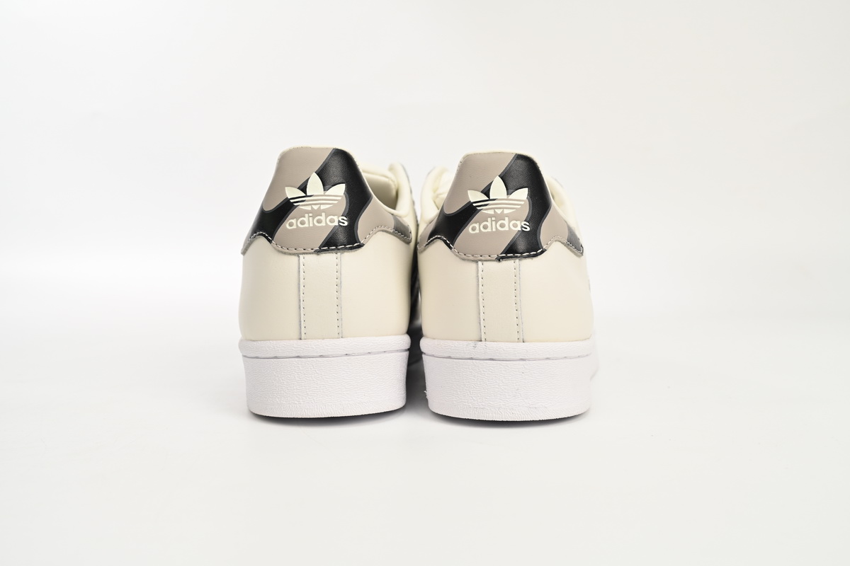 Pkgod adidas Superstar Shoes White Co Branded Black And White