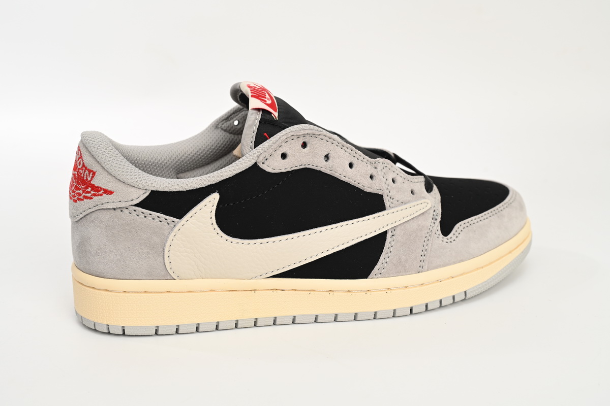     Travis Scott x Air Jordan 1 Low White Grey Low Gang