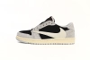   Pkgod Travis Scott x Air Jordan 1 Low White Grey Low Gang