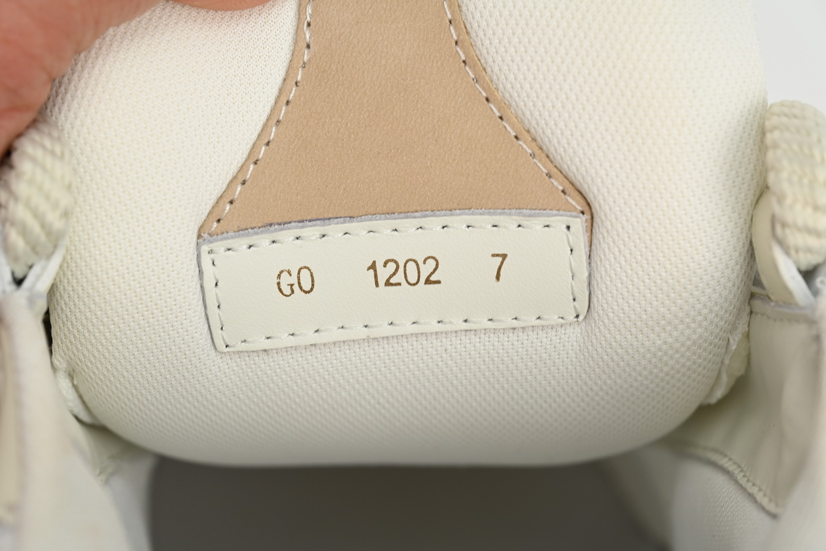 Zafa Wear Louis Vuitton Leather lace up Fashionable Board Shoes Grey