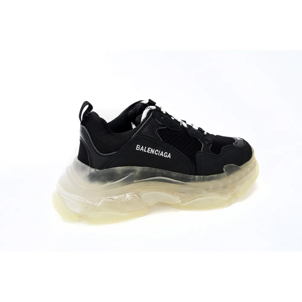 Pkgod Balenciaga Triple S Black Crystal