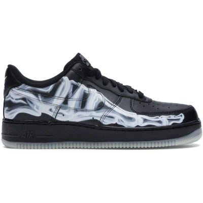 Pkgod Nike Air Force 1 Low Black Skeleton Halloween(2019) 02