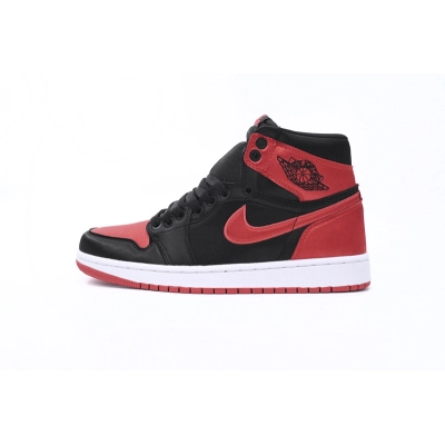  Pkgod Air Jordan 1 Retro High OG Satin Bred 01