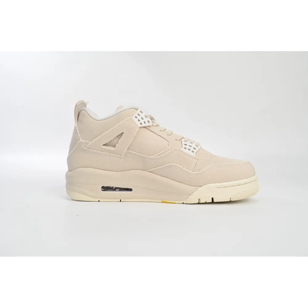  Pkgod Air Jordan 4 Retro Blank Canvas 