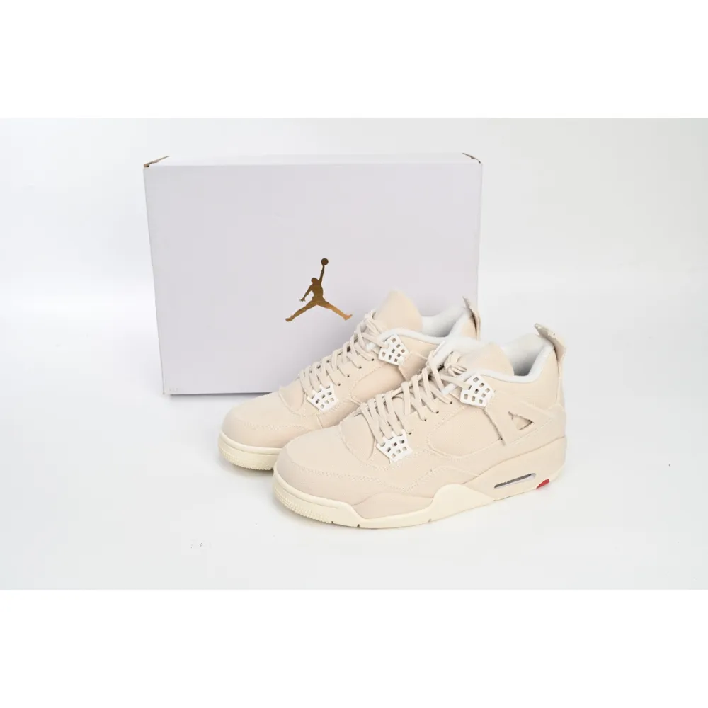  Pkgod Air Jordan 4 Retro Blank Canvas 