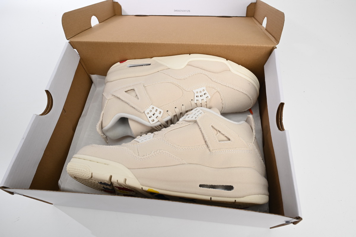      Air Jordan 4 Retro Blank Canvas 