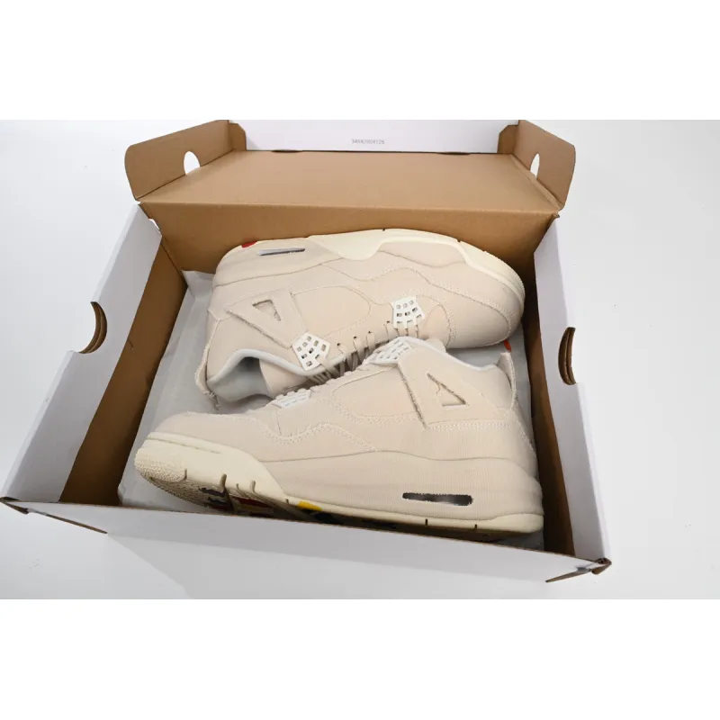  Pkgod Air Jordan 4 Retro Blank Canvas 