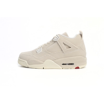  Pkgod Air Jordan 4 Retro Blank Canvas  01