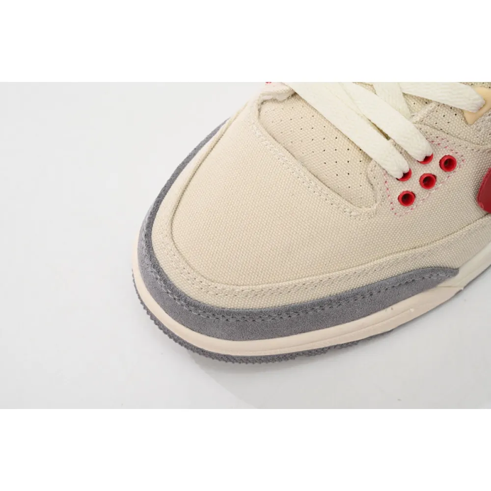  Pkgod Air OFF WHITHE X Air Jordan 3 Beige