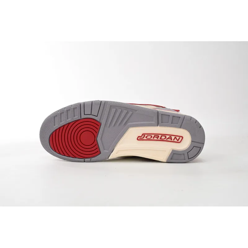  Pkgod Air OFF WHITHE X Air Jordan 3 Beige