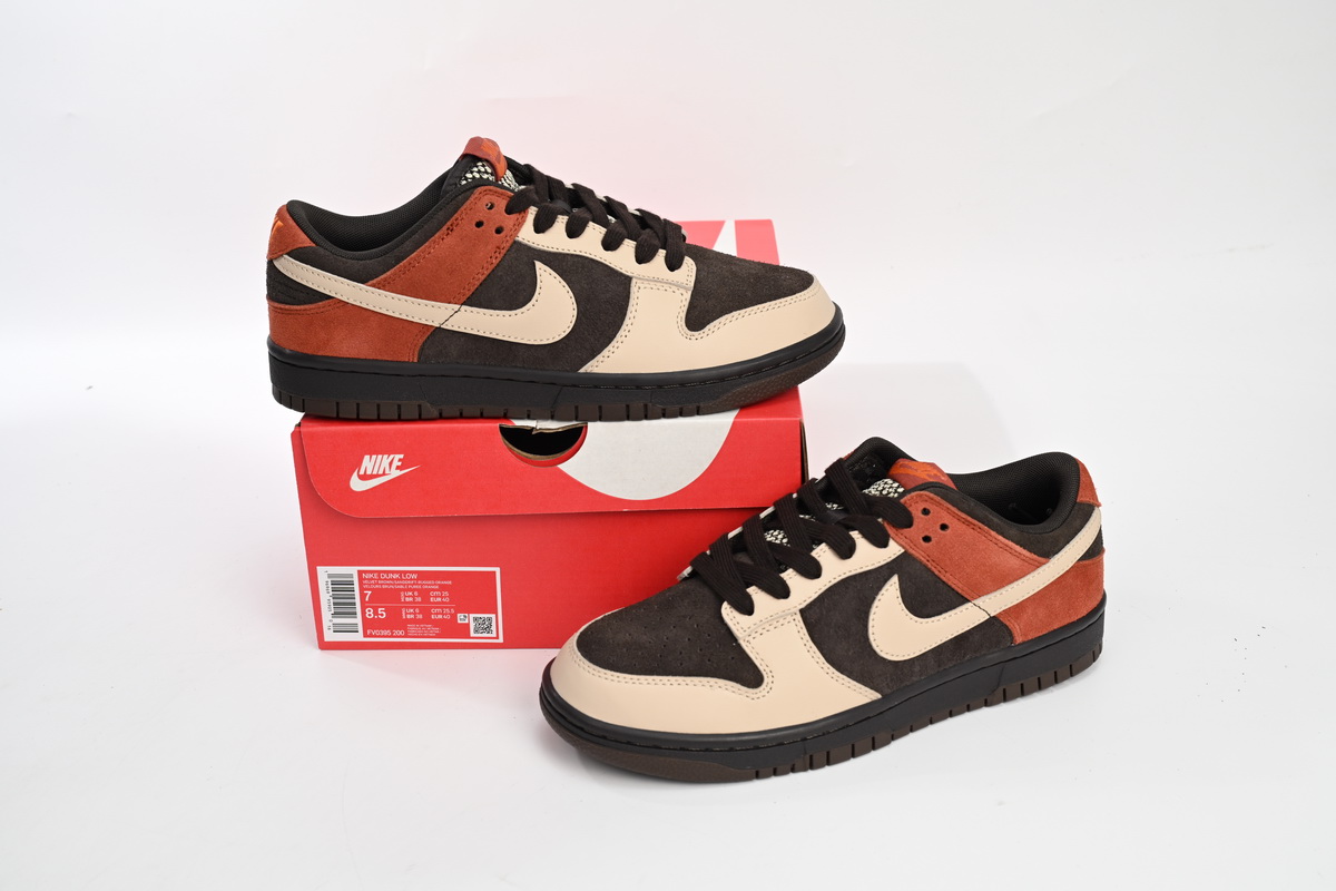 Pkgod Nike Dunk Low Red Panda