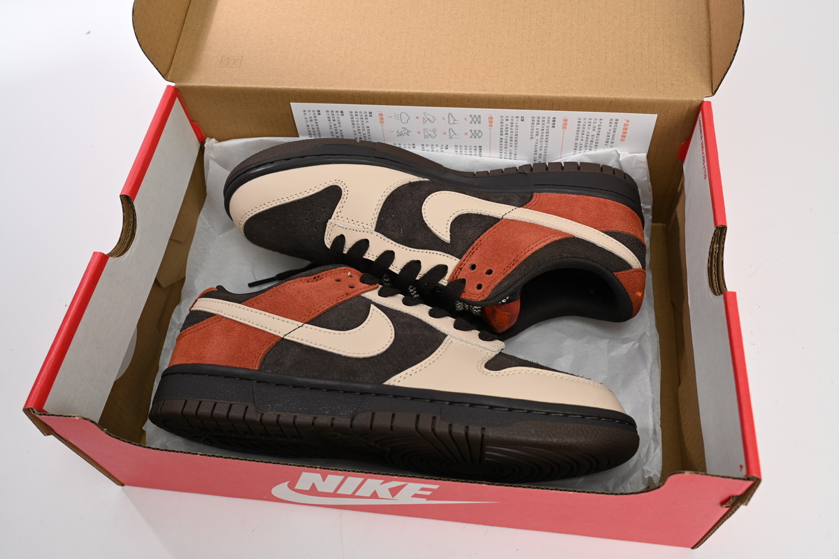 Pkgod Nike Dunk Low Red Panda