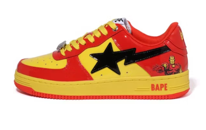 Zafa Wear  A Bathing Ape Bape Sta Marvel Comics Iron Man