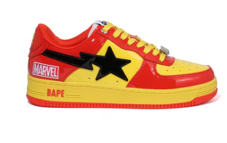 Zafa Wear  A Bathing Ape Bape Sta Marvel Comics Iron Man