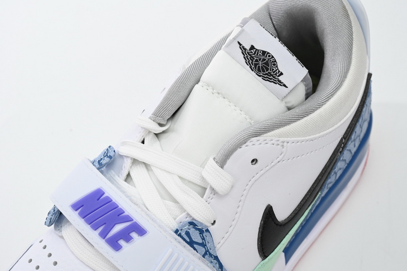 Pkgod Air Jordan AJ312 White Violet