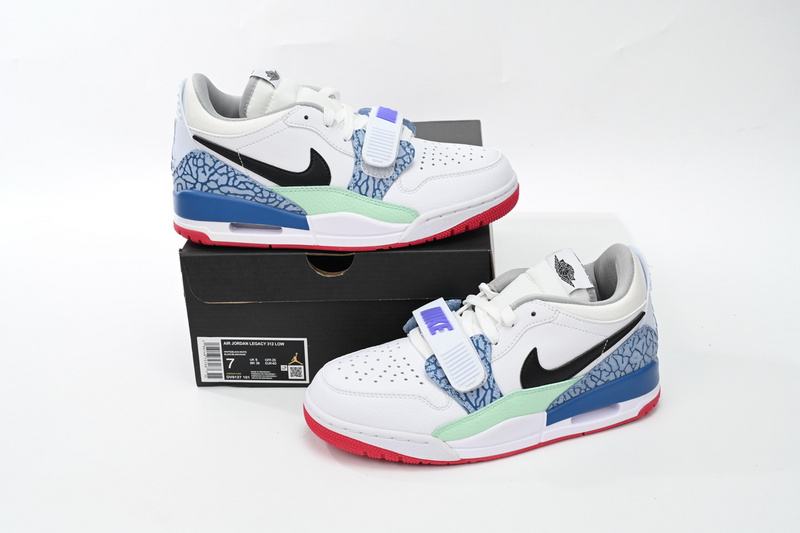 Pkgod Air Jordan AJ312 White Violet