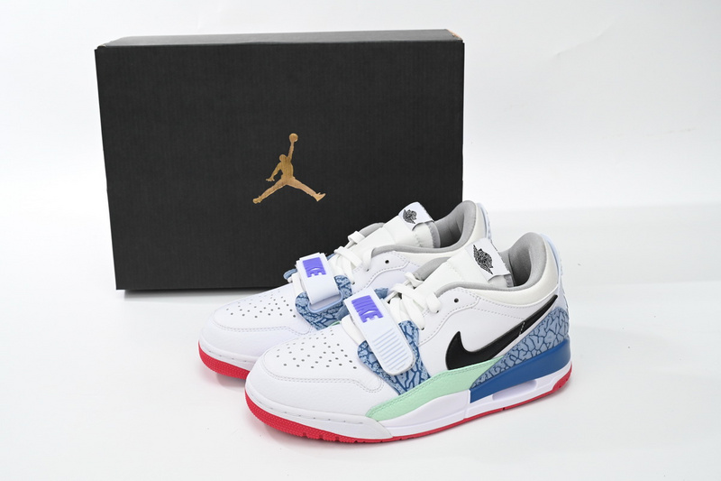 Pkgod Air Jordan AJ312 White Violet