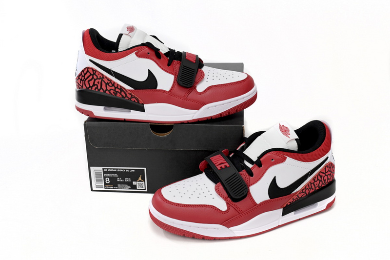 Pkgod Air Jordan Legacy 312 Low Chicago Red