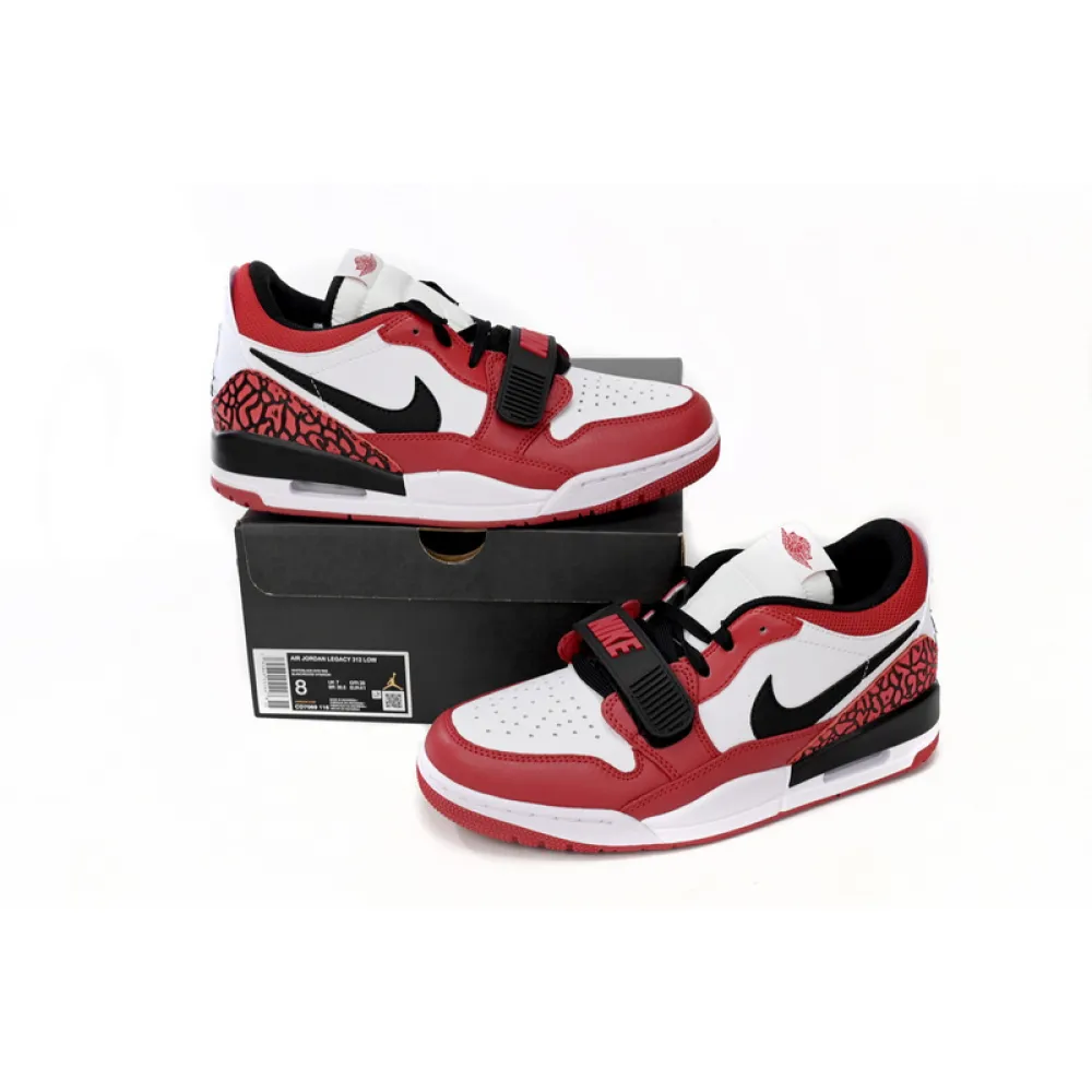 Pkgod Air Jordan Legacy 312 Low Chicago Red