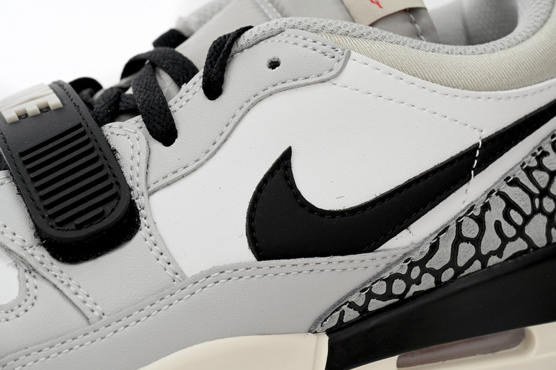 Pkgod Air Jordan Legacy 312 Low Tech Grey Fire Red Black