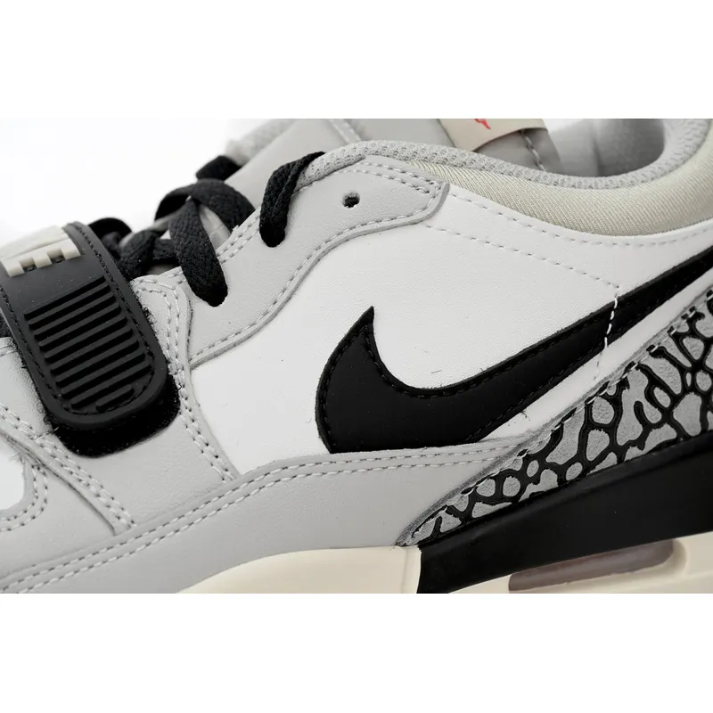 Pkgod Air Jordan Legacy 312 Low Tech Grey Fire Red Black