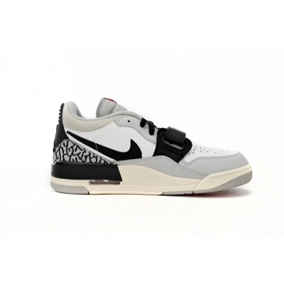 Pkgod Air Jordan Legacy 312 Low Tech Grey Fire Red Black 02