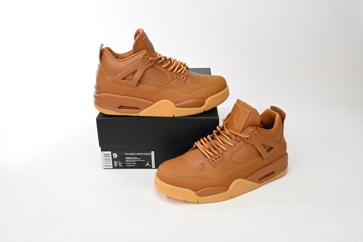     Air Jordan 4 Retro Ginger Wheat